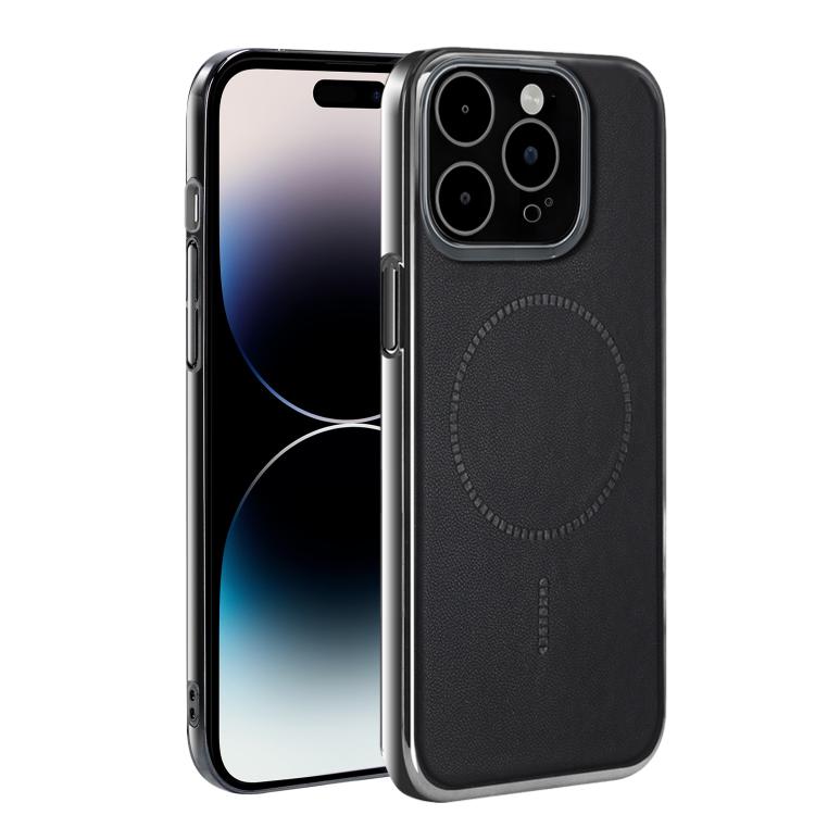 Custodia per telefono ultra sottile e antiurto della serie Magnetica Elettroplaccata, For iPhone 14 Plus, For iPhone 14, For iPhone 14 Pro, For iPhone 14 Pro Max, For iPhone 13 Pro Max, For iPhone 13 Pro