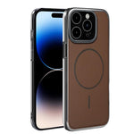 Custodia per telefono ultra sottile e antiurto della serie Magnetica Elettroplaccata, For iPhone 14 Plus, For iPhone 14, For iPhone 14 Pro, For iPhone 14 Pro Max, For iPhone 13 Pro Max, For iPhone 13 Pro