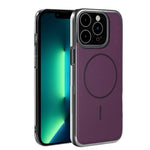 Custodia per telefono ultra sottile e antiurto della serie Magnetica Elettroplaccata, For iPhone 14 Plus, For iPhone 14, For iPhone 14 Pro, For iPhone 14 Pro Max, For iPhone 13 Pro Max, For iPhone 13 Pro