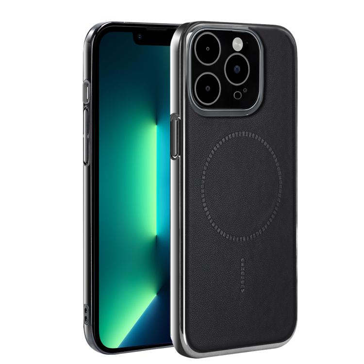 Custodia per telefono ultra sottile e antiurto della serie Magnetica Elettroplaccata, For iPhone 14 Plus, For iPhone 14, For iPhone 14 Pro, For iPhone 14 Pro Max, For iPhone 13 Pro Max, For iPhone 13 Pro