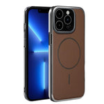 Custodia per telefono ultra sottile e antiurto della serie Magnetica Elettroplaccata, For iPhone 14 Plus, For iPhone 14, For iPhone 14 Pro, For iPhone 14 Pro Max, For iPhone 13 Pro Max, For iPhone 13 Pro