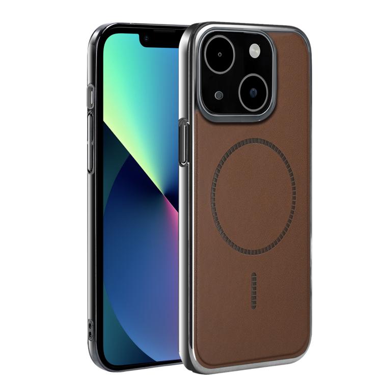 Custodia per telefono ultra sottile e antiurto della serie Magnetica Elettroplaccata, For iPhone 13, For iPhone 12, For iPhone 12 Pro Max, For iPhone 12 Pro