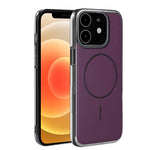 Custodia per telefono ultra sottile e antiurto della serie Magnetica Elettroplaccata, For iPhone 13, For iPhone 12, For iPhone 12 Pro Max, For iPhone 12 Pro