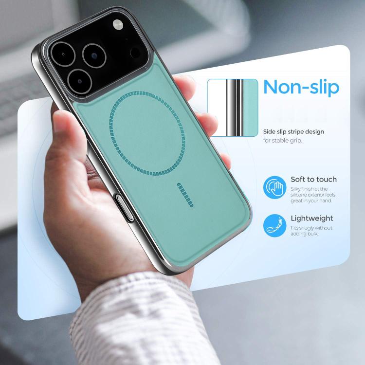 Custodia per telefono ultra sottile e antiurto della serie Magnetica Elettroplaccata, For iPhone 16 Plus, For iPhone 16, For iPhone 15 Pro Max, For iPhone 15 Pro, For iPhone 15 Plus, For iPhone 15