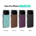 Custodia per telefono ultra sottile e antiurto della serie Magnetica Elettroplaccata, For iPhone 16 Plus, For iPhone 16, For iPhone 15 Pro Max, For iPhone 15 Pro, For iPhone 15 Plus, For iPhone 15
