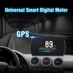 T800 Car HUD Head-up Display Visualizzazione velocità GPS Allarme velocità/tensione Visualizzazione altitudine, T800