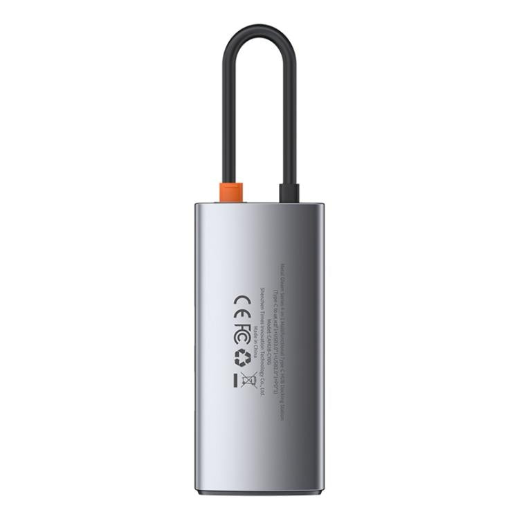 Baseus Metallic Glow Series CAHUB-CY0G 4 in 1 Multifunctional Type-C HUB Docking Station