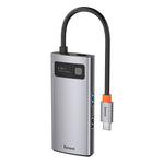 Baseus Metallic Glow Series CAHUB-CY0G 4 in 1 Multifunctional Type-C HUB Docking Station