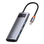 Baseus Metallic Glow Series CAHUB-CX0G 5 in 1 Multifunctional Type-C HUB Docking Station