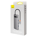 Baseus Metallic Glow Series CAHUB-CX0G 5 in 1 Multifunctional Type-C HUB Docking Station