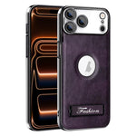 Elegante custodia pieghevole antiurto per telefono con placcatura galvanica., For iPhone 17 Pro Max, For iPhone 17 Pro, For iPhone 17, For iPhone 16 Pro Max