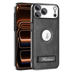 Elegante custodia pieghevole antiurto per telefono con placcatura galvanica., For iPhone 17 Pro Max, For iPhone 17 Pro, For iPhone 17, For iPhone 16 Pro Max