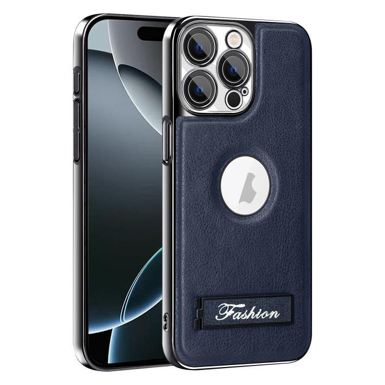 Elegante custodia pieghevole antiurto per telefono con placcatura galvanica., For iPhone 16 Pro, For iPhone 16, For iPhone 15 Pro Max, For iPhone 15 Pro