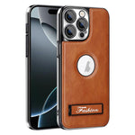 Elegante custodia pieghevole antiurto per telefono con placcatura galvanica., For iPhone 16 Pro, For iPhone 16, For iPhone 15 Pro Max, For iPhone 15 Pro