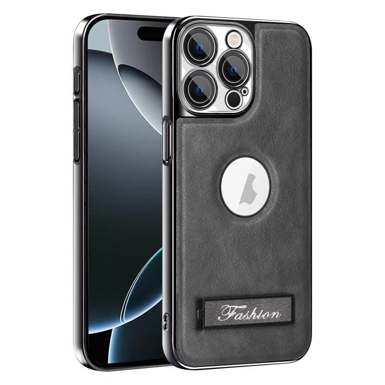 Elegante custodia pieghevole antiurto per telefono con placcatura galvanica., For iPhone 16 Pro, For iPhone 16, For iPhone 15 Pro Max, For iPhone 15 Pro