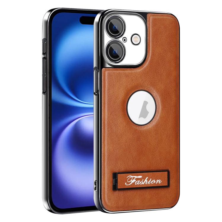 Elegante custodia pieghevole antiurto per telefono con placcatura galvanica., For iPhone 16 Pro, For iPhone 16, For iPhone 15 Pro Max, For iPhone 15 Pro