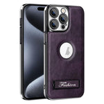 Elegante custodia pieghevole antiurto per telefono con placcatura galvanica., For iPhone 16 Pro, For iPhone 16, For iPhone 15 Pro Max, For iPhone 15 Pro