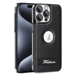 Elegante custodia pieghevole antiurto per telefono con placcatura galvanica., For iPhone 16 Pro, For iPhone 16, For iPhone 15 Pro Max, For iPhone 15 Pro