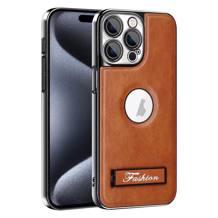 Elegante custodia pieghevole antiurto per telefono con placcatura galvanica., For iPhone 16 Pro, For iPhone 16, For iPhone 15 Pro Max, For iPhone 15 Pro