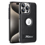 Elegante custodia pieghevole antiurto per telefono con placcatura galvanica., For iPhone 16 Pro, For iPhone 16, For iPhone 15 Pro Max, For iPhone 15 Pro