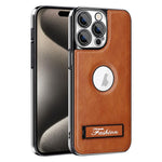 Elegante custodia pieghevole antiurto per telefono con placcatura galvanica., For iPhone 16 Pro, For iPhone 16, For iPhone 15 Pro Max, For iPhone 15 Pro