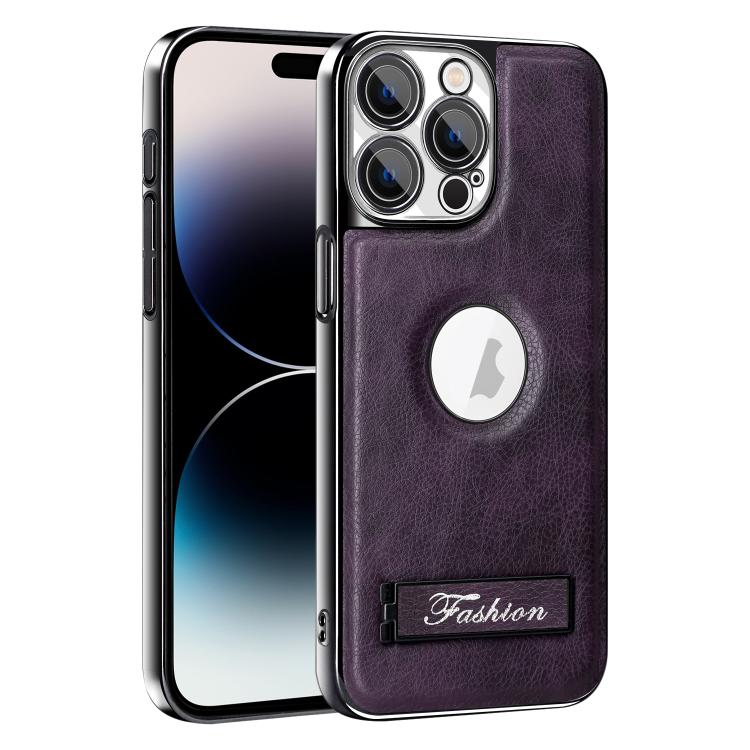 Elegante custodia pieghevole antiurto per telefono con placcatura galvanica., For iPhone 15, For iPhone 14, For iPhone 14 Pro, For iPhone 14 Pro Max