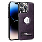 Elegante custodia pieghevole antiurto per telefono con placcatura galvanica., For iPhone 15, For iPhone 14, For iPhone 14 Pro, For iPhone 14 Pro Max