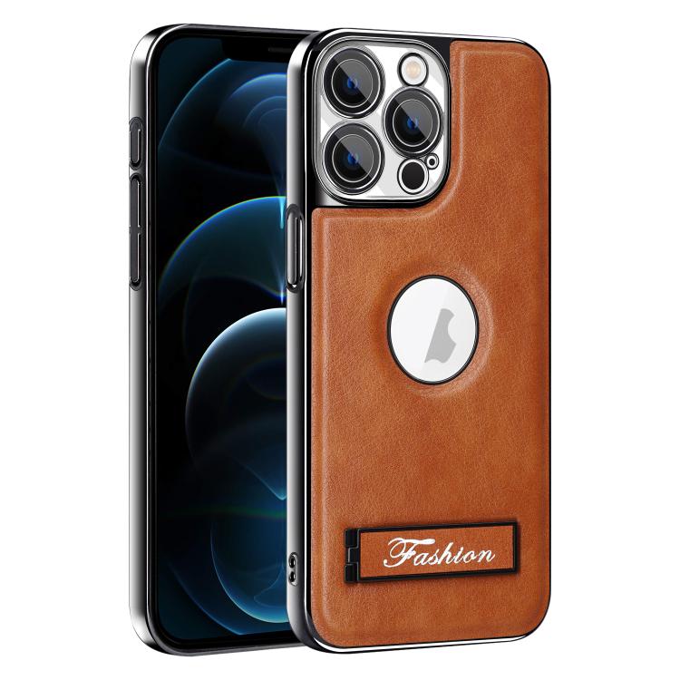 Elegante custodia pieghevole antiurto per telefono con placcatura galvanica., For iPhone 12 Pro Max, For iPhone 12 Pro, For iPhone 11 Pro Max, For iPhone 11