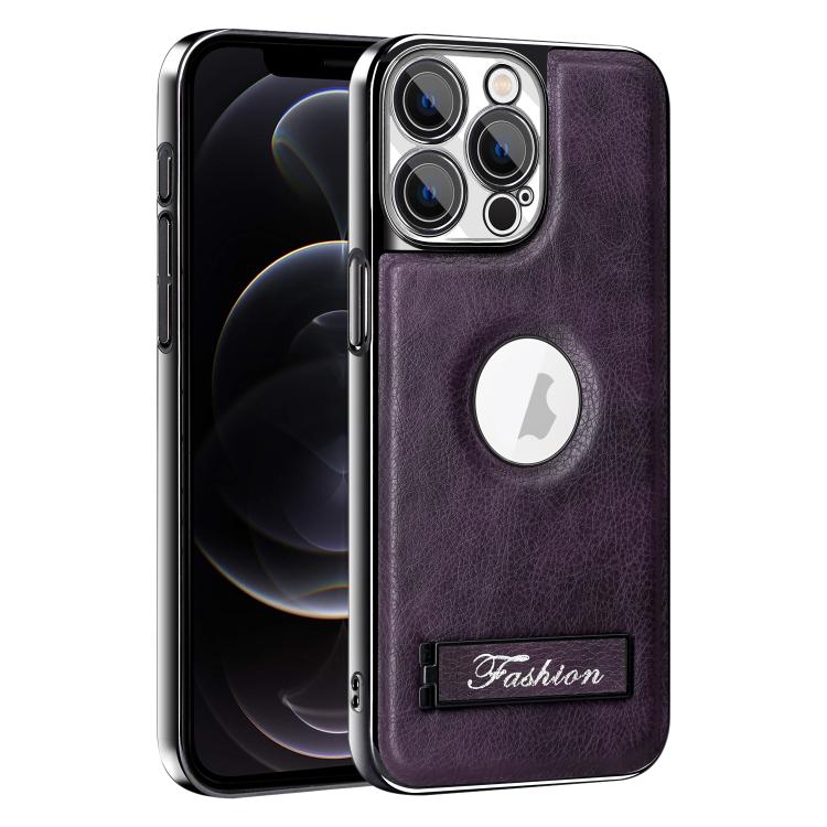 Elegante custodia pieghevole antiurto per telefono con placcatura galvanica., For iPhone 12 Pro Max, For iPhone 12 Pro, For iPhone 11 Pro Max, For iPhone 11