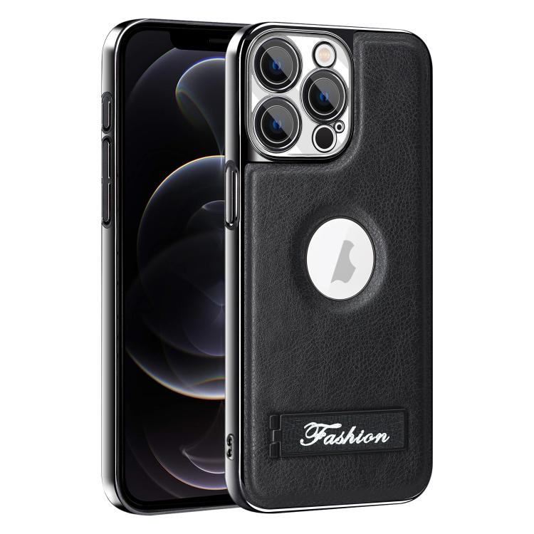 Elegante custodia pieghevole antiurto per telefono con placcatura galvanica., For iPhone 12 Pro Max, For iPhone 12 Pro, For iPhone 11 Pro Max, For iPhone 11
