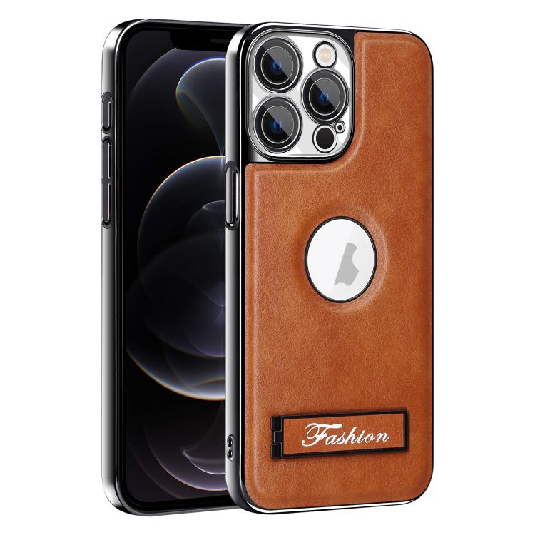 Elegante custodia pieghevole antiurto per telefono con placcatura galvanica., For iPhone 12 Pro Max, For iPhone 12 Pro, For iPhone 11 Pro Max, For iPhone 11