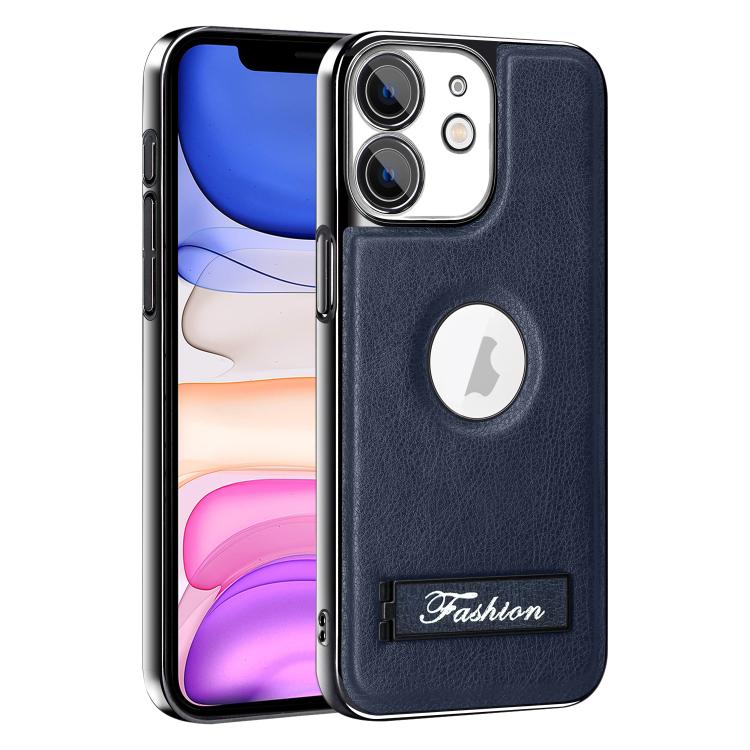 Elegante custodia pieghevole antiurto per telefono con placcatura galvanica., For iPhone 12 Pro Max, For iPhone 12 Pro, For iPhone 11 Pro Max, For iPhone 11