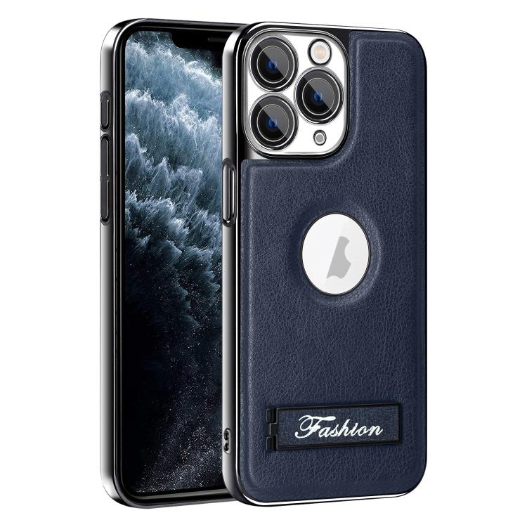 Elegante custodia pieghevole antiurto per telefono con placcatura galvanica., For iPhone 12 Pro Max, For iPhone 12 Pro, For iPhone 11 Pro Max, For iPhone 11
