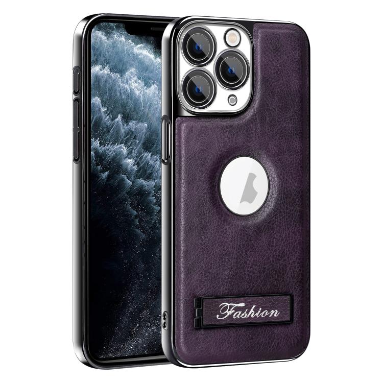 Elegante custodia pieghevole antiurto per telefono con placcatura galvanica., For iPhone 12 Pro Max, For iPhone 12 Pro, For iPhone 11 Pro Max, For iPhone 11