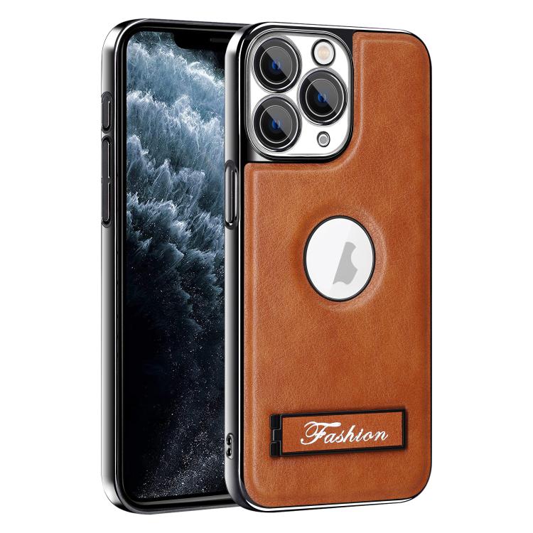 Elegante custodia pieghevole antiurto per telefono con placcatura galvanica., For iPhone 12 Pro Max, For iPhone 12 Pro, For iPhone 11 Pro Max, For iPhone 11