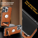 Elegante custodia pieghevole antiurto per telefono con placcatura galvanica., For iPhone 17 Pro Max, For iPhone 17 Pro, For iPhone 17, For iPhone 16 Pro Max