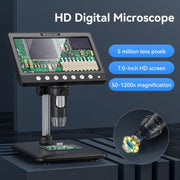 Microscopio digitale da tavolo Inskam 330 con display da 7 pollici e risoluzione 5MP., inskam330