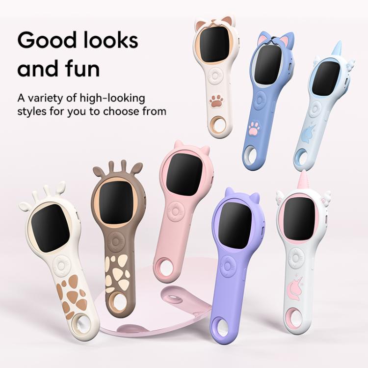 Microscopio digitale portatile per bambini Inskam 355 con display da 2 pollici e 2 MP.