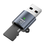 Adattatore TF, mini lettore di schede, USB to TF Card, Type-C to TF Card
