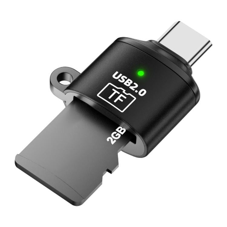 Adattatore TF, mini lettore di schede, USB to TF Card, Type-C to TF Card