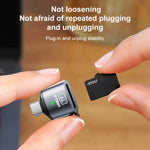 Adattatore TF, mini lettore di schede, USB to TF Card, Type-C to TF Card