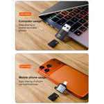 Adattatore TF, mini lettore di schede, USB to TF Card, Type-C to TF Card