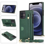 Custodia protettiva antiurto con slot carte per iPhone 12