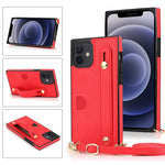 Custodia protettiva antiurto con slot carte per iPhone 12