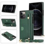 Custodia protettiva antiurto con slot carte per iPhone 12
