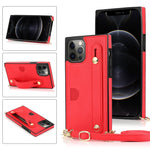 Custodia protettiva antiurto con slot carte per iPhone 12
