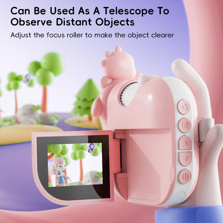 Microscopio digitale per bambini a tema dinosauri Inskam 362 con display da 2 pollici e 2 MP., inskam362