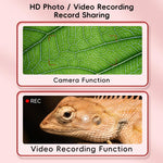 Microscopio digitale per bambini a tema dinosauri Inskam 362 con display da 2 pollici e 2 MP., inskam362