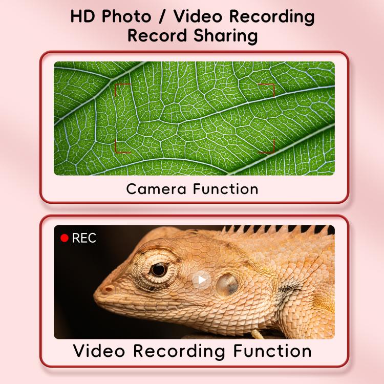 Microscopio digitale per bambini a tema dinosauri Inskam 362 con display da 2 pollici e 2 MP., inskam362