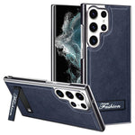 Elegante custodia pieghevole antiurto per telefono con placcatura galvanica., For Samsung Galaxy S24 Ultra 5G, For Samsung Galaxy S23 Ultra 5G, For Samsung Galaxy S23 5G, For Samsung Galaxy S22 Ultra 5G